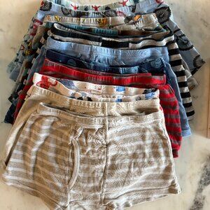 KIDS: 12 Pieces of Cotton Boxer Brief Underwear: Size 12